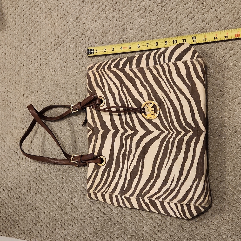 Michael Kors canvas tote / purse